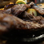 ステーキ＆ハンバーグ ひげ - なげぇ！