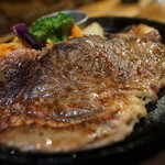 ステーキ＆ハンバーグ ひげ - 国産ロース200g