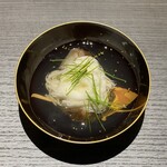 酒肴 大阪まんぷく堂 - 茶ぶり海鼠と長芋そうめん