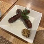 スタンド mamoru - 猪焼きソーセージ（2本）390円