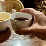 刀削麺・火鍋・西安料理 XI’AN - 締めに紹興酒、酒器が素敵❗️