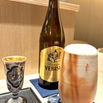 満福堂　夏輝 - 備前焼にて細かい泡を冠した恵比寿