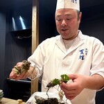 満福堂　夏輝 - 日田産の素晴らしい山葵は根っ子付