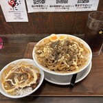 極中華蕎麦 ひろた - Customize！★極まぜそばセット中（1300円税込）とろーり味玉（150円税込）★