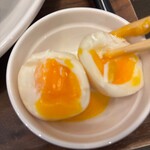 極中華蕎麦 ひろた - ★極まぜそばセット中（1300円税込）とろーり味玉（150円税込）★