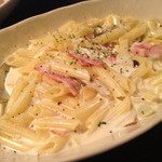 ビッグマリーⅡ - ペンネクリームソース♪