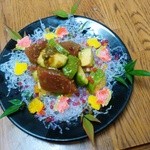 大笑 - マグロとアボガドの醤油和え…880円