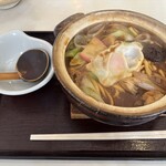 森田屋 - 料理写真:親子味噌煮込みうどん(1,250円)