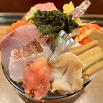 寿司芳 - 並ちらし寿司1500円