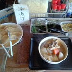 讃州めんめ - 無料のワカメもある薬味置き場