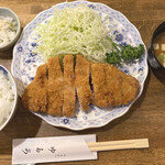 とんかつ ゆたか - ロースカツ定食
