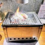 大衆酒場 藤沢ホルモン - 焼き台