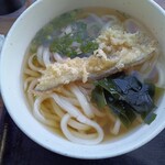 讃州めんめ - 太刀魚の天ぷらを乗せたかけうどん