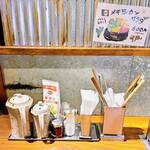大衆酒場 藤沢ホルモン - 卓上調味料など