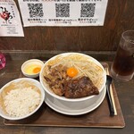 極中華蕎麦 ひろた - ★極まぜそばセット中（1300円税込）とろーり味玉（150円税込）★
