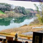 鬼怒川 竹やぶ - カウンター席からの眺め！