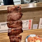 もつ焼 くろ - ハツ
