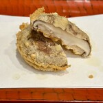 てんぷら銀座天亭 - 椎茸 海老すり身詰め