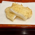 てんぷら銀座天亭 - すみいか 天ぷらのイカ、大好き