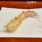 てんぷら銀座天亭 - 才巻き2本目