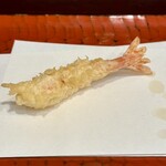 てんぷら銀座天亭 - 才巻き1本目