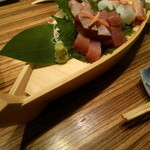 京都伏見蔵 烏丸別邸 - 舟盛り