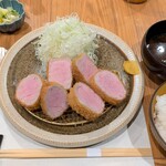 車道 フライのぶた福 - 〈特上〉ヒレ芯とんかつ定食