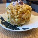 おうどん 瀬戸晴れ - かき揚げ　美味