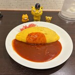北極星 - 料理写真:ポークオムライス 1,100円(税込) ※ソースもたっぷり