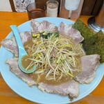 ラーメンショップ椿 - ネギみそチャーシュー