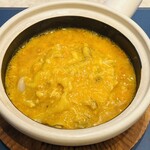 蟹王府 - フカヒレと蟹肉ソースかけご飯
