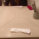 よつ葉ミルクプレイス - テーブルセッティング