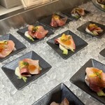 バーホテル 箱根香山 - 寒ぶりと小かぶの柚子マリネ