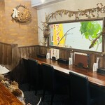 ネパールカレー ナマステキッチン - カウンター