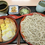 味奈登庵 - 2014' 12/25 年末特別の「かつ丼セット」５８０円