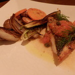 アティコドス - ディナー（千葉県産スズキのプランチャ）