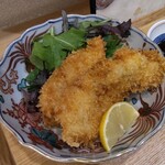 こいさん食堂 - 定食のたらフライ