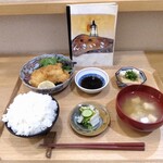こいさん食堂 - 本日の定食（たらフライ）