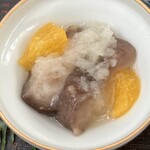 日本料理 TOBIUME - 赤ナマコ　柔らかくて美味しい