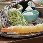 桶家乃隠居 - おまかせ天ぷら５品