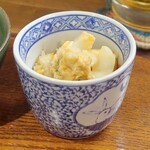 桶家乃隠居 - ゆり根玉子とじ