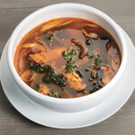 焼肉レストラン 一心亭 - ユッケジャンスープ