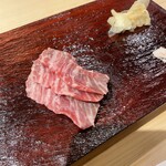 神楽桟 - 馬肉刺し