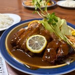 新富士本店 - ポークチャップ