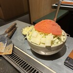 月島もんじゃ おこげ 栄 - 