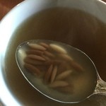 エジプシャンレストラン&カフェ スフィンクス - ランチの雀の舌のパスタ入りスープ