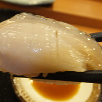 おいしい寿し 札幌 利和 - 旬のおすすめ握り１０貫　３５００円　鮑のアップ　【　２０１４年１２月　】