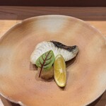 青山鮨孝 - 鰆の塩焼き