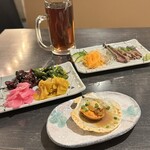 手羽先唐揚げと焼き鳥 酌 - 