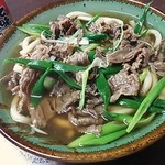 山為食堂 - 肉うどん2014.8